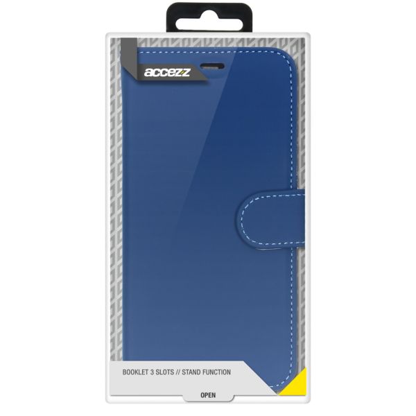 Wallet TPU Klapphülle für das Samsung Galaxy A22 (5G) - Dunkelblau
