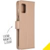 Wallet TPU Klapphülle für das Samsung Galaxy A31 - Gold