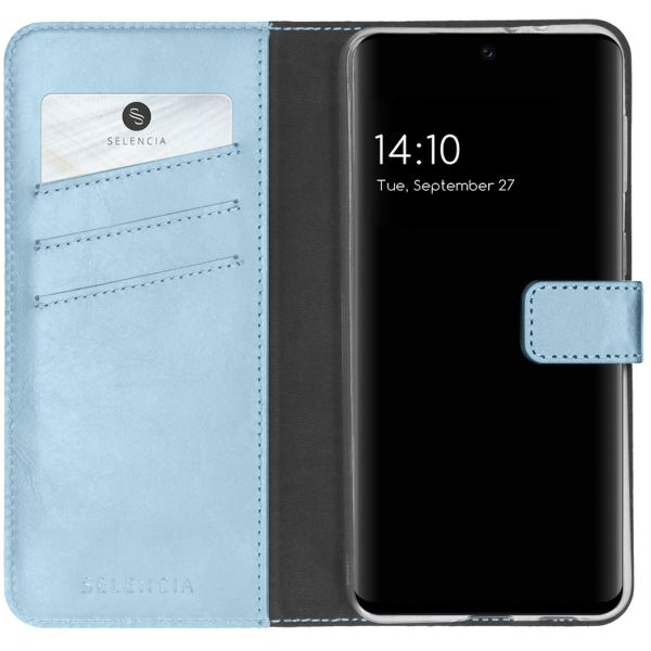 Echtleder Klapphülle für das Samsung Galaxy A32 (4G) - Hellblau