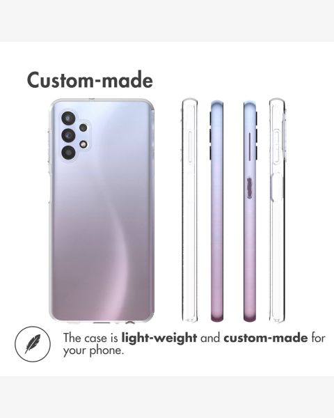 TPU Clear Cover für das Samsung Galaxy A32 (5G) - Transparent