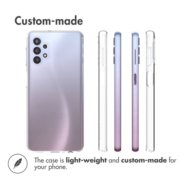 TPU Clear Cover für das Samsung Galaxy A32 (5G) - Transparent
