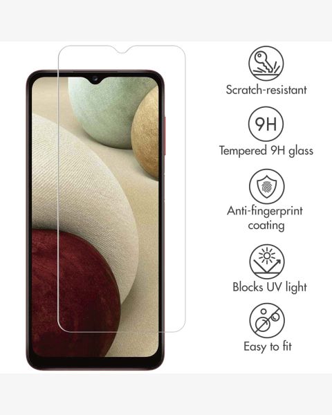 Displayschutz aus gehärtetem Glas für das Samsung Galaxy A04(s) / A12 / A32 (5G) / A13 (5G/4G)