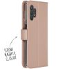 Accezz Wallet Softcase Bookcase Samsung Galaxy A32 (5G) - Rosé Goud / Roségold