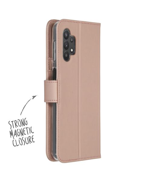 Wallet TPU Klapphülle für das Samsung Galaxy A32 (5G) - Roségold