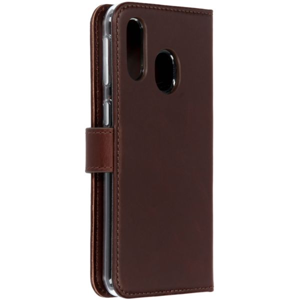 Echtleder Klapphülle Braun für das Samsung Galaxy A40
