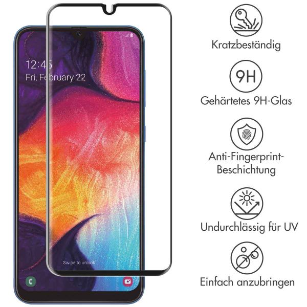 Premium Screen Protector aus gehärtetem Glas für das Samsung Galaxy A40