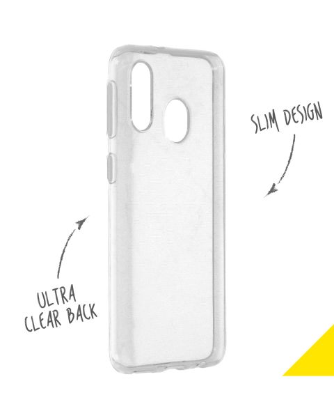 TPU Clear Cover Transparent für das Samsung Galaxy A40