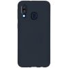 Liquid Silikoncase Blau für das Samsung Galaxy A40