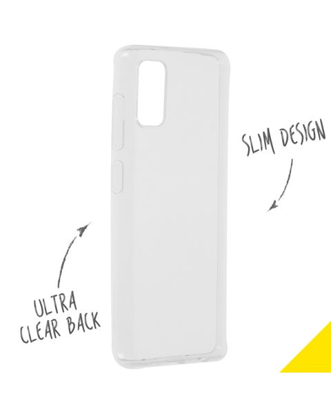 TPU Clear Cover Transparent für das Samsung Galaxy A41