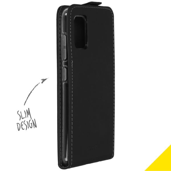 Accezz Flipcase Samsung Galaxy A41 - Zwart / Schwarz / Black
