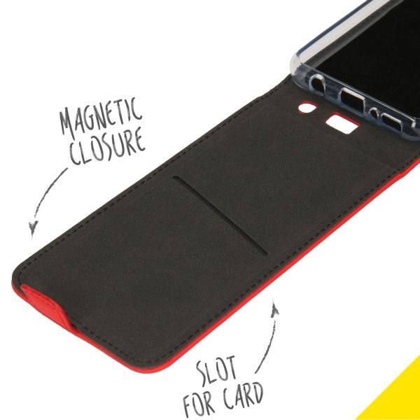 Accezz Flipcase Samsung Galaxy A41 - Rood / Rot / Red