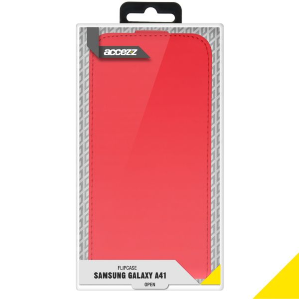 Accezz Flipcase Samsung Galaxy A41 - Rood / Rot / Red