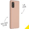 Liquid Silikoncase Rosa für das Samsung Galaxy A41