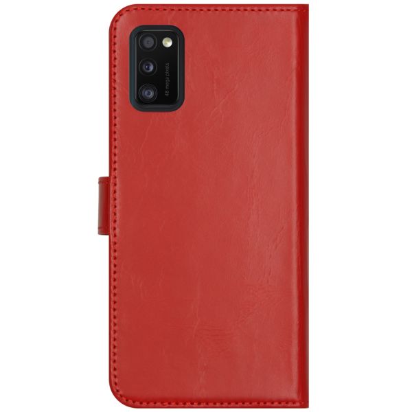 Echtleder Klapphülle für das Samsung Galaxy A41 - Rot