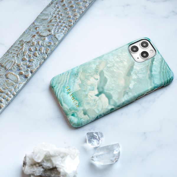 Selencia Maya Fashion Backcover Samsung Galaxy A41 - Agate Turquoise