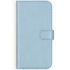 Selencia Echt Lederen Bookcase Samsung Galaxy A42 - Lichtblauw / Hellblau / Light Blue