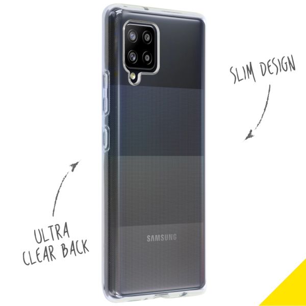 Accezz Clear Backcover Samsung Galaxy A42 - Transparant / Transparent