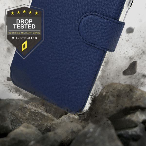 Accezz Xtreme Wallet Bookcase Samsung Galaxy A42 - Donkerblauw / Dunkelblau  / Dark blue