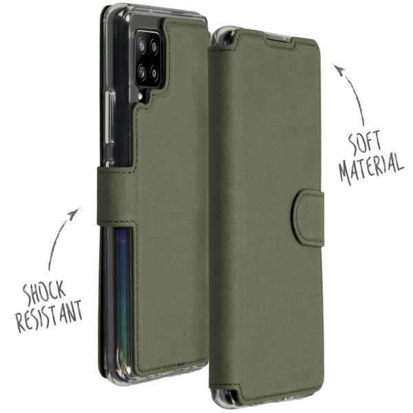 Accezz Xtreme Wallet Bookcase Samsung Galaxy A42 - Lichtgroen / Hellgrün  / Light Green