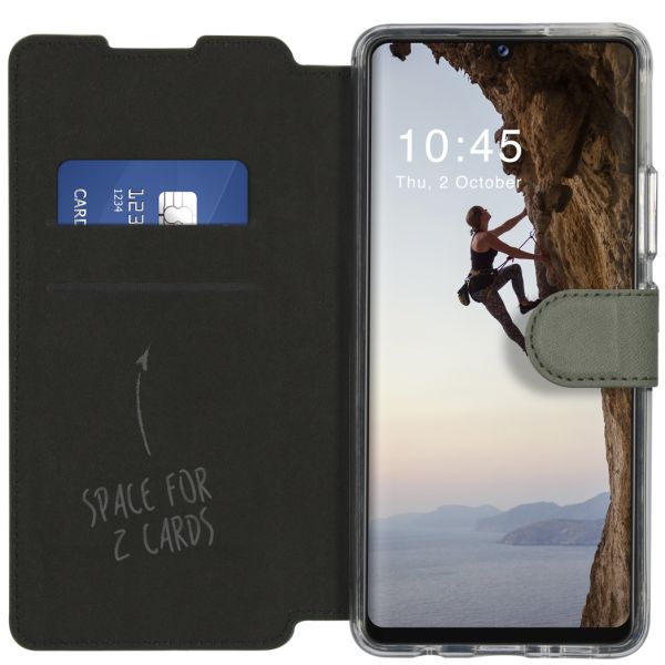 Accezz Xtreme Wallet Bookcase Samsung Galaxy A42 - Lichtgroen / Hellgrün  / Light Green