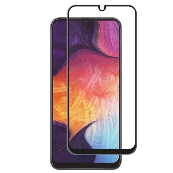 Premium Screen Protector aus gehärtetem Glas für das Samsung Galaxy A50 / A30s / M31 - Schwarz