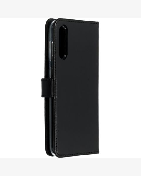Echtleder Klapphülle Schwarz für das Samsung Galaxy A50 / A30s