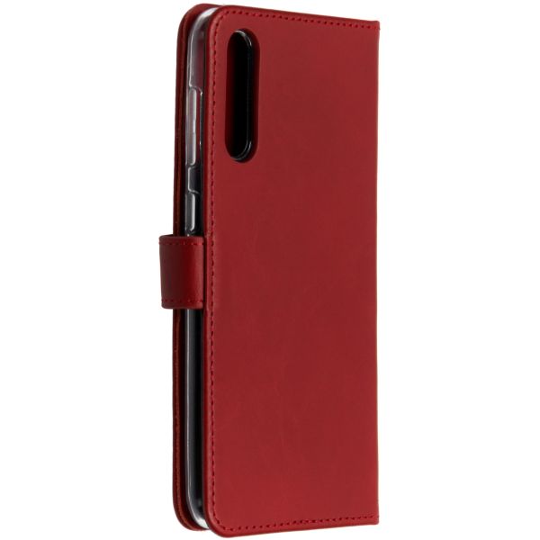 Echtleder Klapphülle Rot für das Samsung Galaxy A50 / A30s