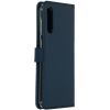 Echtleder Klapphülle Blau für das Samsung Galaxy A50 / A30s