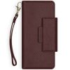 2-in-1 Uitneembare Slang Bookcase Galaxy A50 / A30s - Rood - Donkerrood / Dark Red