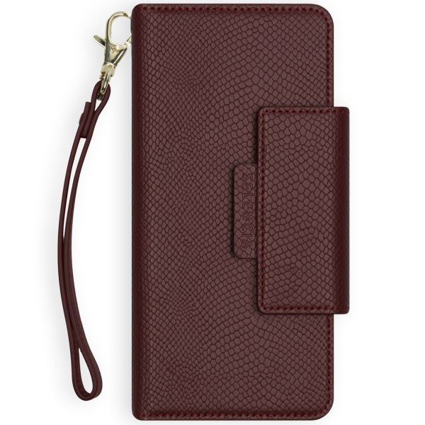 2-in-1 Uitneembare Slang Bookcase Galaxy A50 / A30s - Rood - Donkerrood / Dark Red