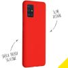 Liquid Silikoncase Rot für das Samsung Galaxy A51