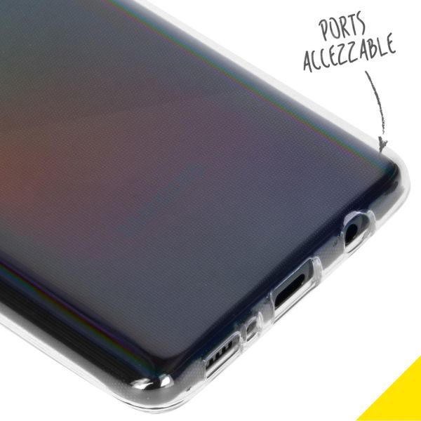 TPU Clear Cover Transparent für das Samsung Galaxy A51