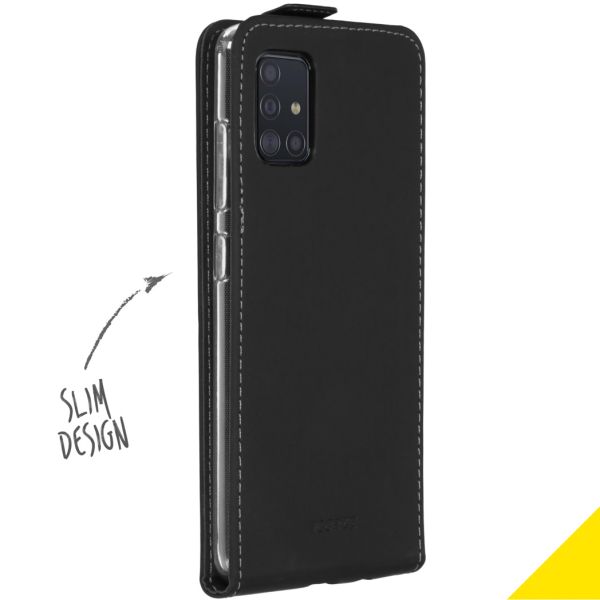 Accezz Flipcase Samsung Galaxy A51 - Zwart / Schwarz / Black