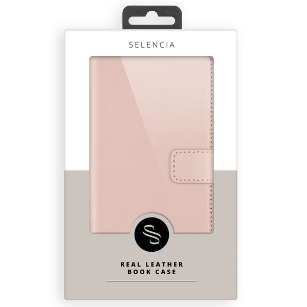 Echtleder Klapphülle für das Samsung Galaxy A51 - Rosa