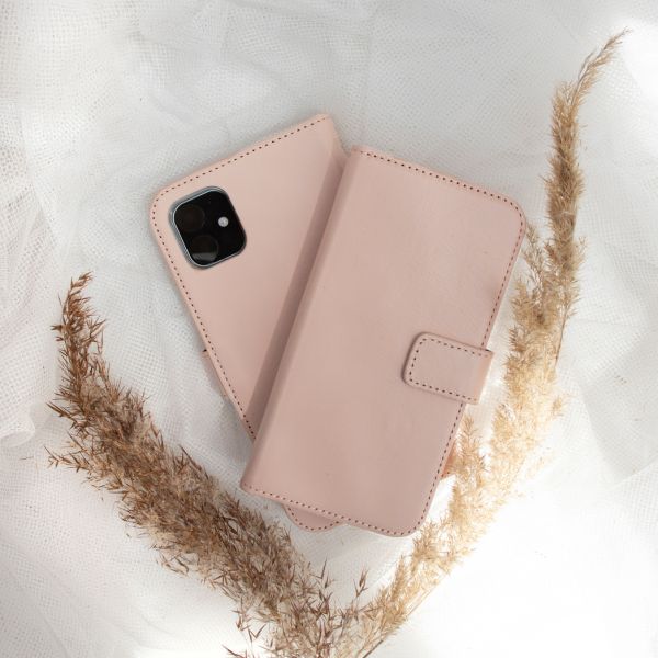 Echtleder Klapphülle für das Samsung Galaxy A51 - Rosa