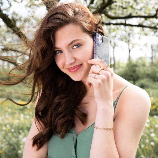 Selencia Maya Fashion Backcover Samsung Galaxy A51 - Agate Rose