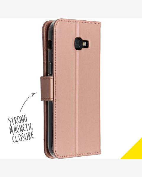 Wallet TPU Klapphülle für das Samsung Galaxy A5 (2017) - Roségold