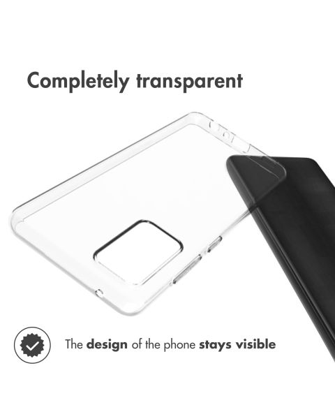 TPU Clear Cover für das Samsung Galaxy A52(s) (5G/4G) - Transparent