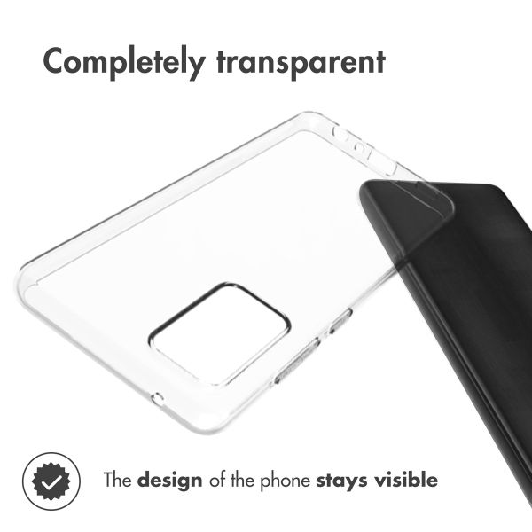 TPU Clear Cover für das Samsung Galaxy A52(s) (5G/4G) - Transparent