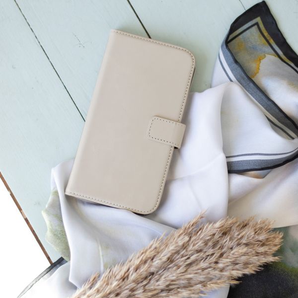 Selencia Echt Lederen Bookcase Samsung Galaxy A52(s) (5G/4G) - Grijs / Grau   / Gray