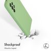 Accezz Liquid Silicone Backcover Galaxy A52(s) (5G/4G) - Groen / Grün  / Green