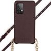 Slang Hoesje met koord Galaxy A52 (5G) / A52 (4G) - Bordeaux - Bordeaux