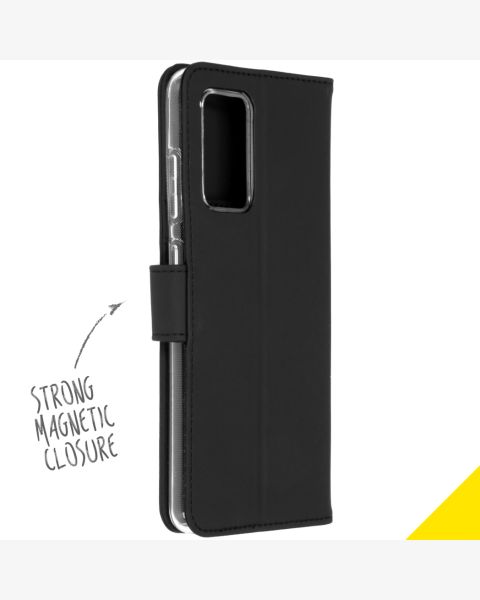 Wallet TPU Klapphülle für das Samsung Galaxy A52(s) (5G/4G) - Schwarz