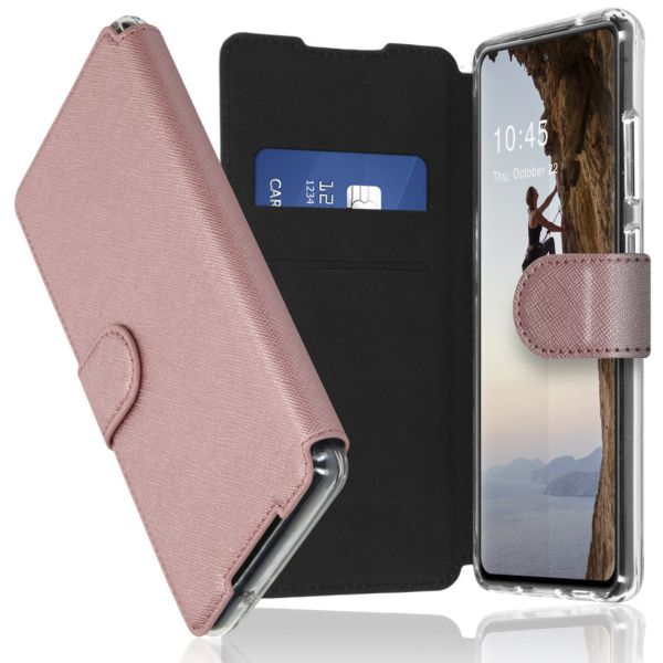 Accezz Xtreme Wallet Bookcase Samsung Galaxy A52(s) (5G/4G) - Rosé Goud / Roségold
