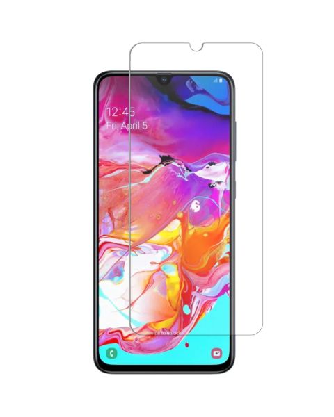Displayschutz aus gehärtetem Glas für das Samsung Galaxy A70