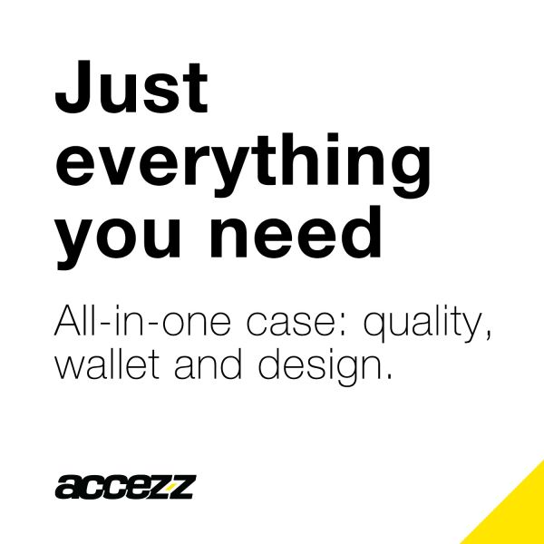 Accezz Wallet Softcase Bookcase Samsung Galaxy A70 - Goud / Gold