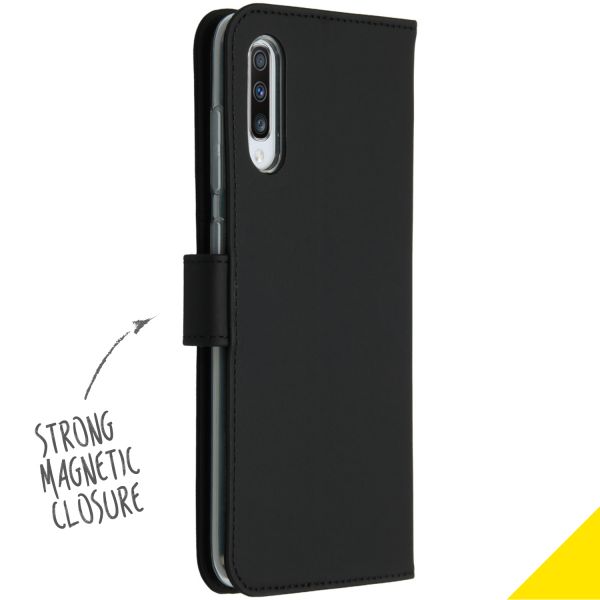 Wallet TPU Klapphülle Schwarz für das Samsung Galaxy A70