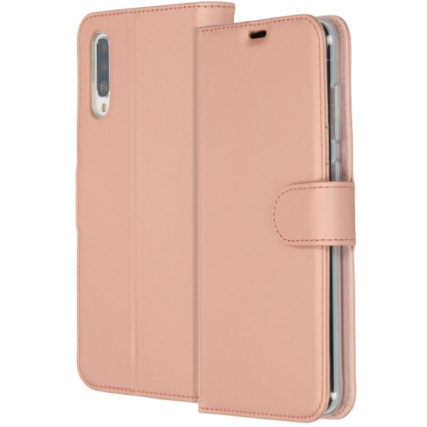 Accezz Wallet Softcase Booktype Samsung Galaxy A70 - Rosé Goud / Roségold