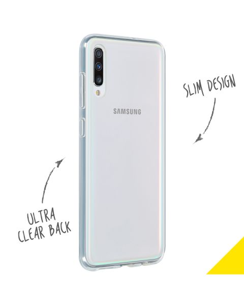 TPU Clear Cover Transparent für das Samsung Galaxy A70
