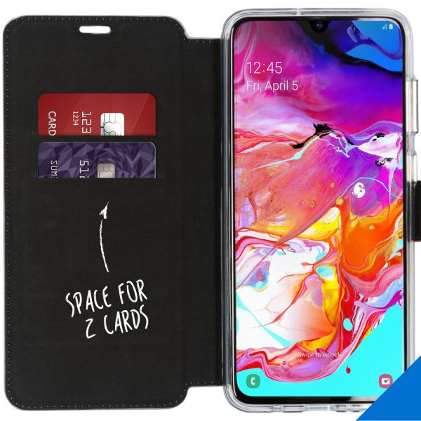 Accezz Xtreme Wallet Bookcase Samsung Galaxy A70 - Zwart / Schwarz / Black